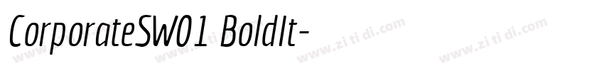 CorporateSW01 BoldIt字体转换 CorporateSW01 BoldIt字体转换